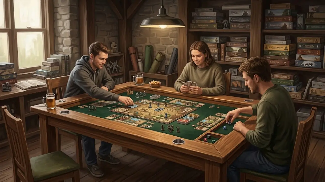 Fabriquer une table de jeu pour vos soirées à deux, à trois ou à huit